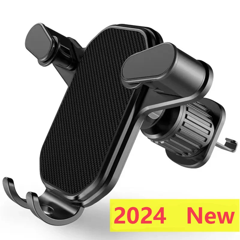 Secure & Adjustable Car Phone Mount – Hands-Free Driving Made Easy