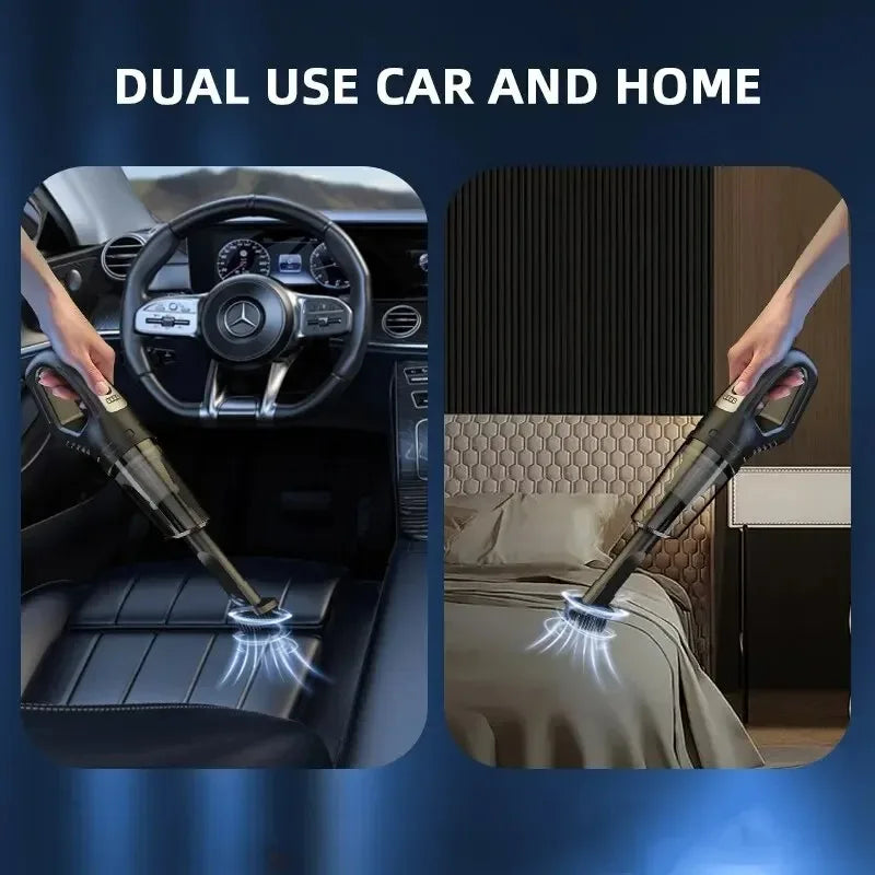 Portable Car Vacuum – Powerful Cordless Cleaning On the Go