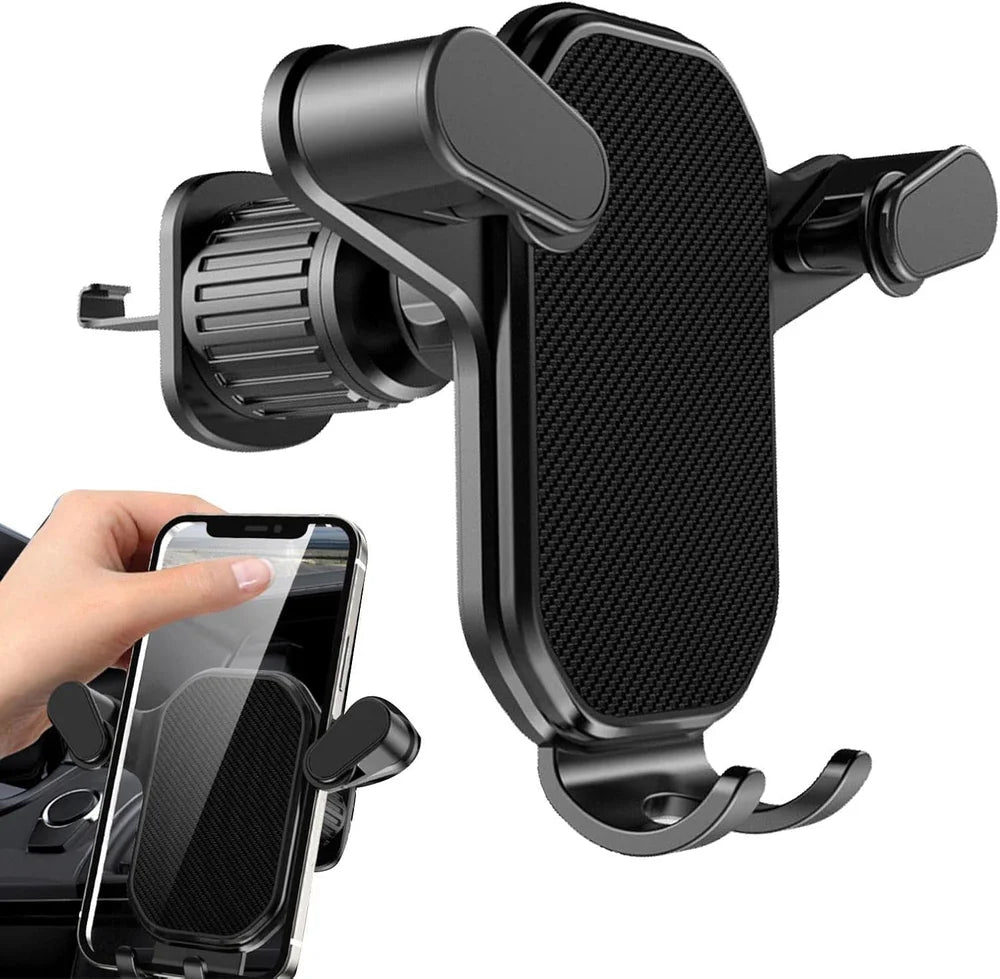 Secure & Adjustable Car Phone Mount – Hands-Free Driving Made Easy